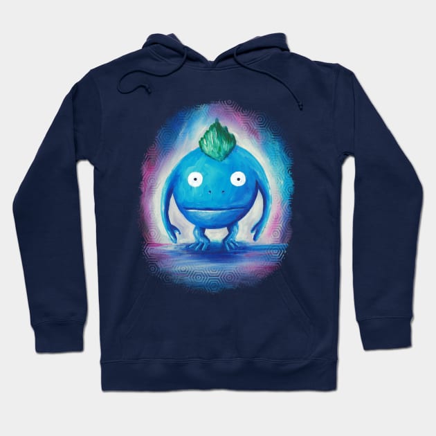 All Life Begins With Nu Hoodie by Katie Clark Art